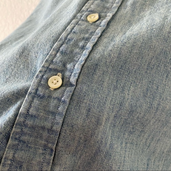 Polo Ralph Lauren Classic Fit Chambray Shirt Size Small - Picture 8 of 13